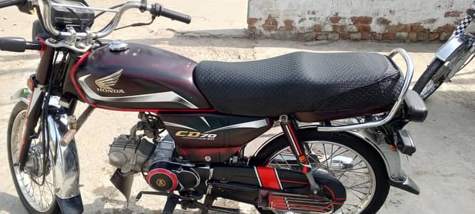 Honda cd70 21/22 model total geuein copy letter available