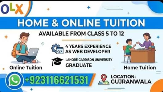 Home Tuition and Online Tuition
