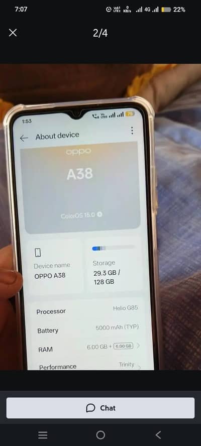 oppo a 38