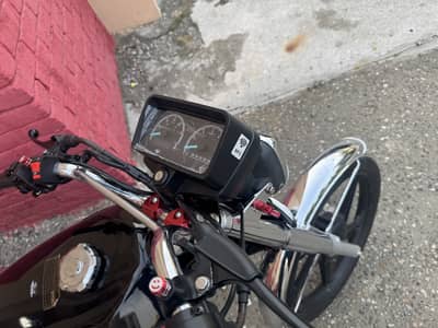 CG-125 Self Start Silver Edition