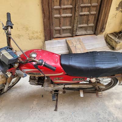 SA 70 less driven selling due to purchase E scooty