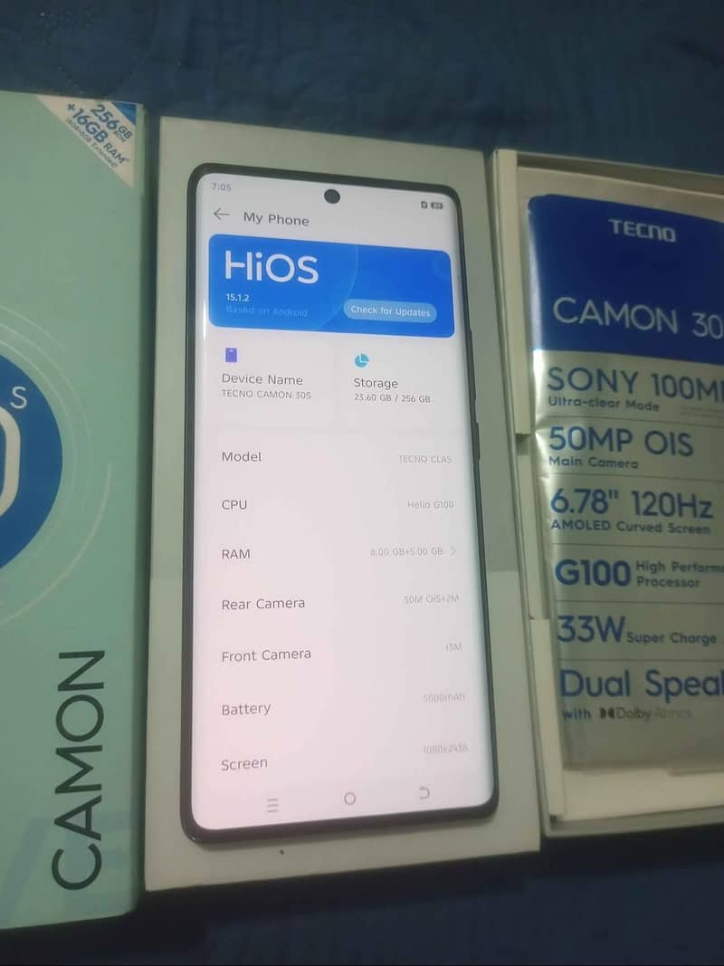 Tecno CAMON 30S 4