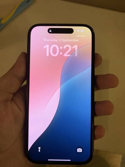 Apple iPhone 15 FU Non pta full sim time 128gb with box 83% battery