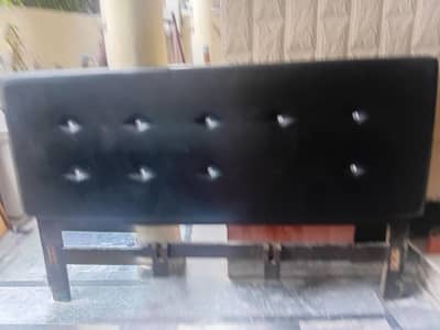 bed back solid wood and poshish high quality A one material 10 by 8 co