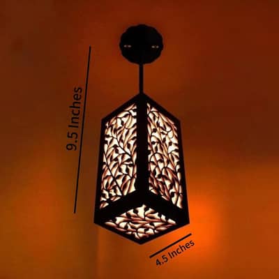 pure wooden wall handinig lamp