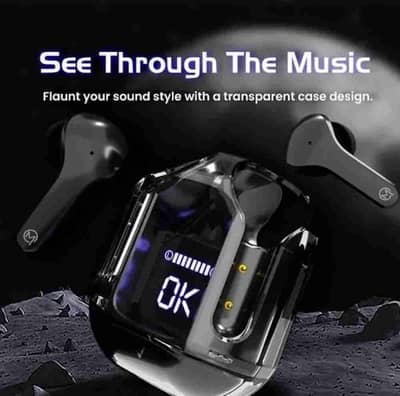 Air 31 Tws transparent earbuds Bluetooth 5.3