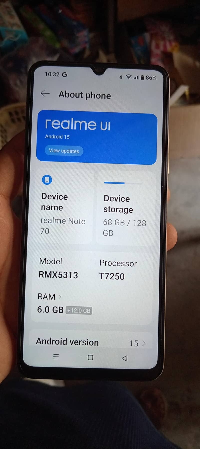 Realme Note 70 0
