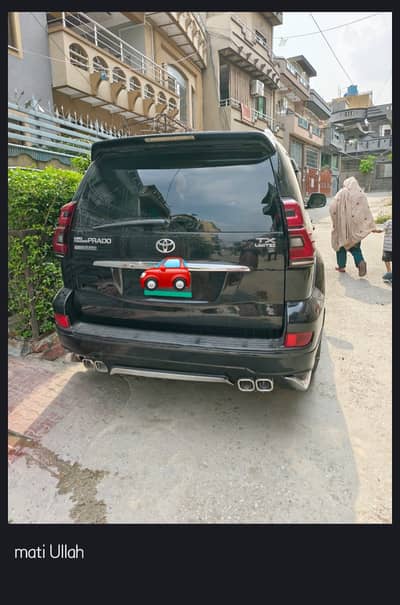 Toyota Prado 2005 (2008 peshawar register )