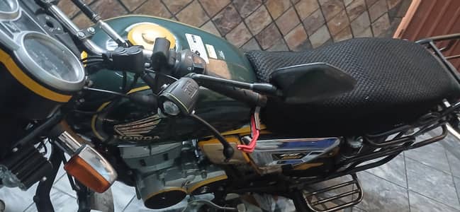 honda 150cg green good condition