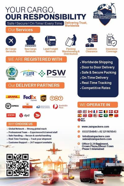 Reliable International Cargo & Moving Services 