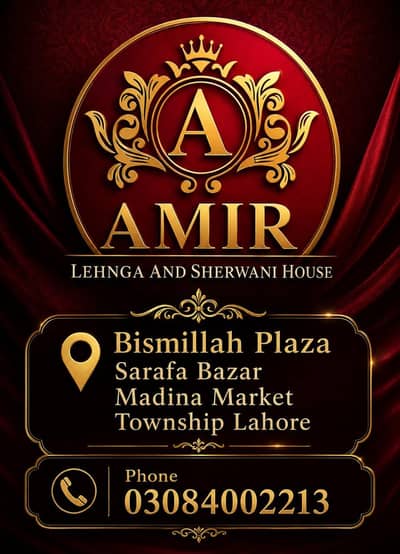 sherwani and Lehnga house
