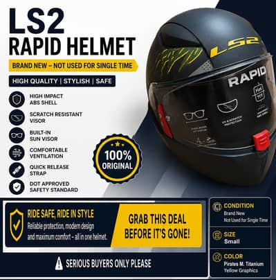 BRAND NEW LS2 HELMET FOR SALE