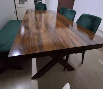 8 seater dining table and chairs