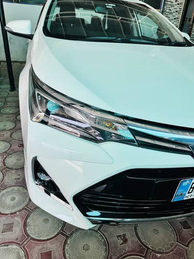 Toyota Corolla Altis Grande 2026 black interior