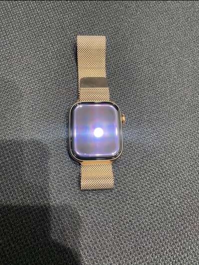 Apple Watch Series 11 42mm Gold Titanium + Milanese Loop | AppleCare+