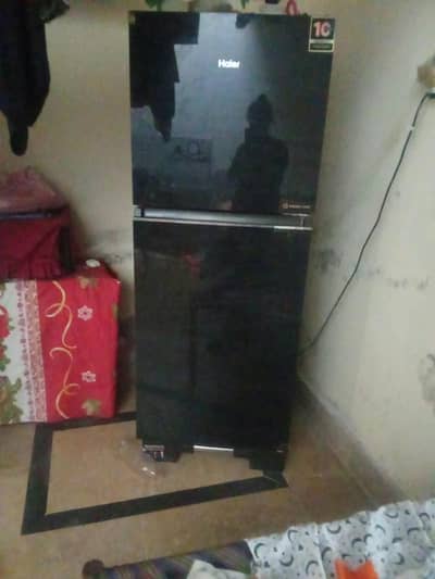 Haier HRF-316EPB E Star Glass Door Refrigerator