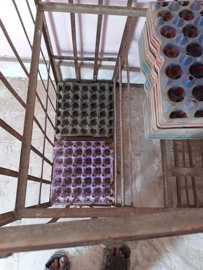 Used M. cycle Iron Cage for Items Supply.