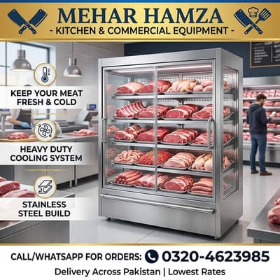 Meat Chiller / Meat Display Counter - Mehar Hamza