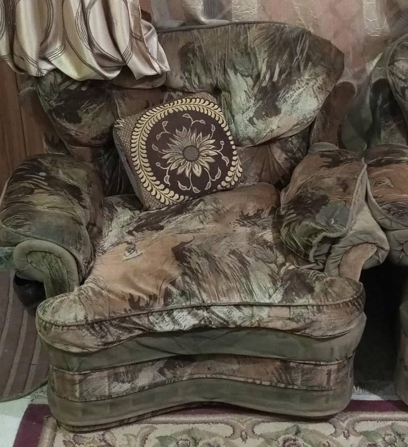 Solid wood sofa set 0