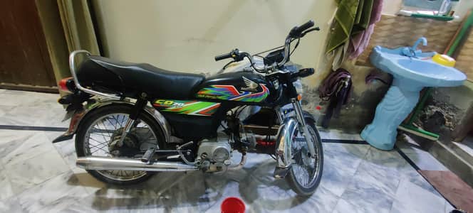 Honda CD 70 bike for sale model 2021