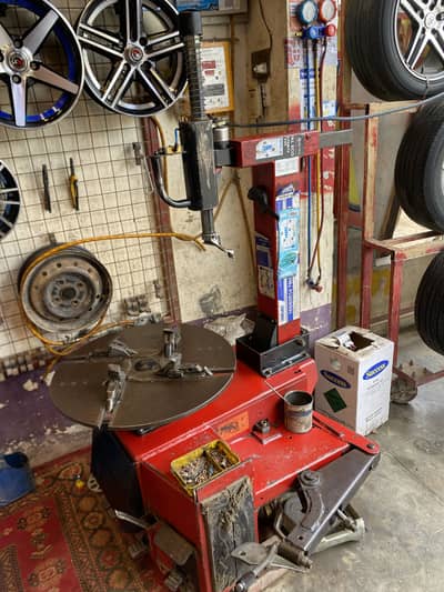Tyre changer Machine 4 Pendal