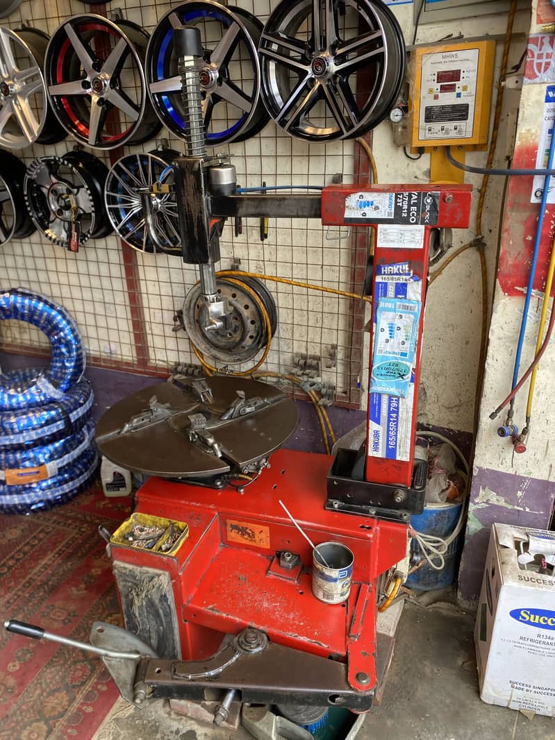 Tyre changer Machine 4 Pendal 6
