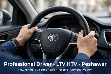 LTV HTV Driver Available in Hayatabad Peshawar - 7 Years Exp