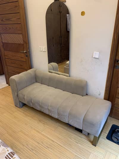 Designer sofa up for sale!