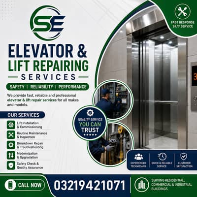 Elevator/ Lift Installation / Repairing Service / lifts for plaza