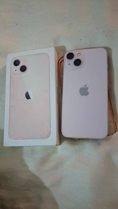 iPhone 13 128GB Light Pink | JV | 80% Battery | Box + Slip + Warranty