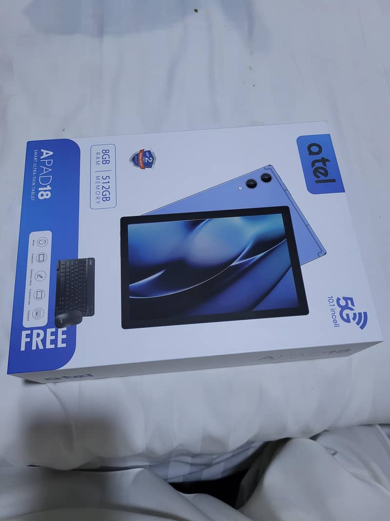 Tablet with accessories 2