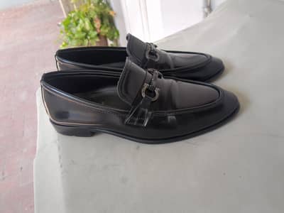 6 No. Formal Black Dress shoes in  leather