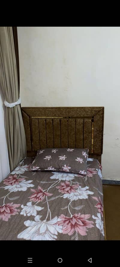 single bed pair velvet urgent for sale