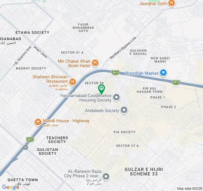 240 Square Yards Residential Plot In Radio Pakistan Employees Cooperative Society