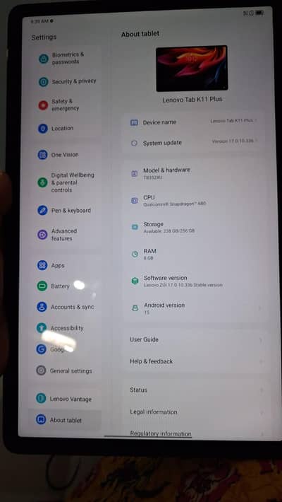 Lenovo Tab K11 Plus