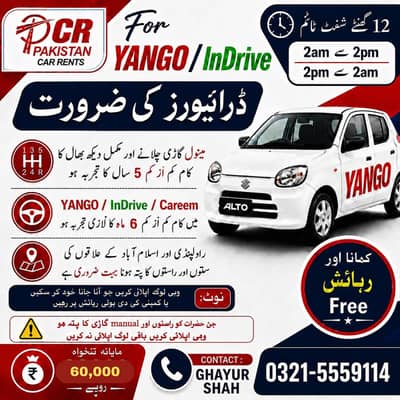 Need Expert Driver For Yango only