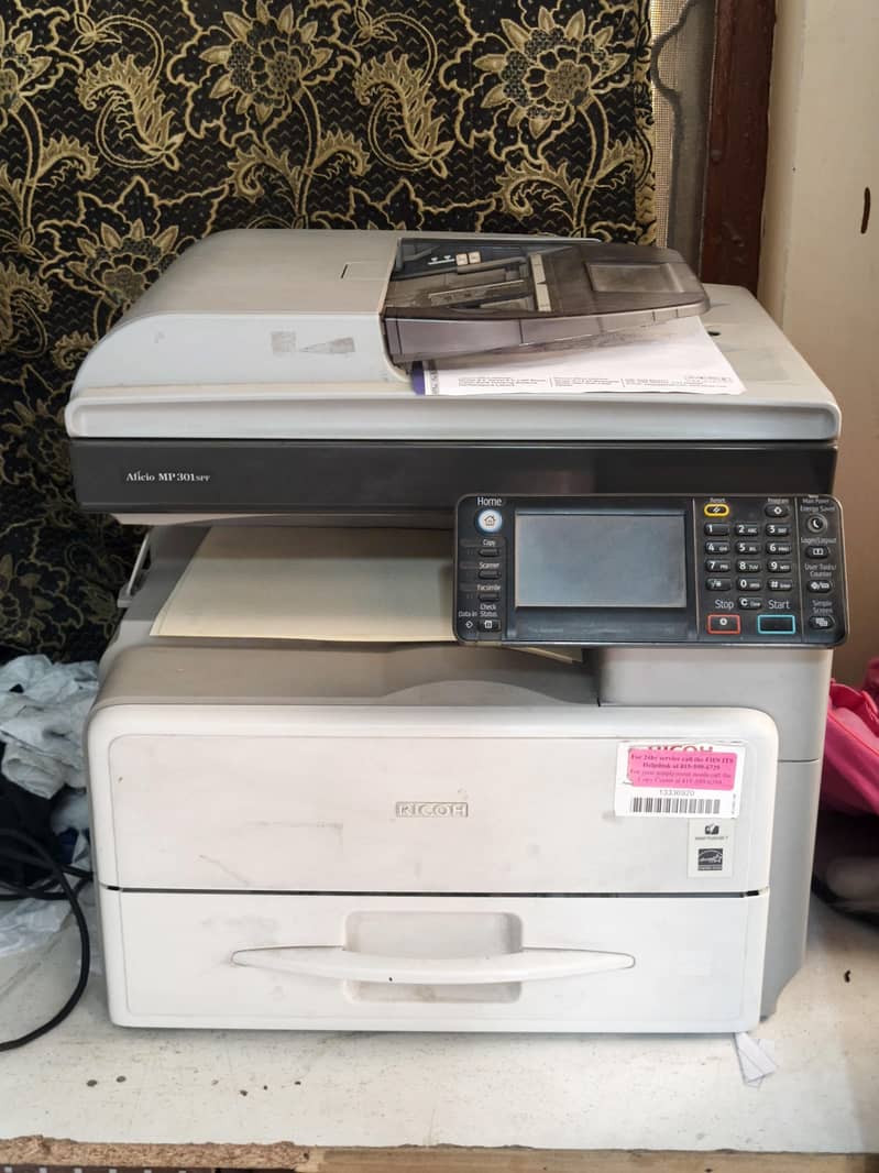 Ricoh MP301SPF Printer 0
