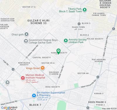 VALUABLE CHANCE DEAL HANSA Cooperative Housing Society Scheme33 400 Sq Yard Plot On 40 Ft Wide Road, Closest To Society Main Entrance, Firmly Secure Gated Community Boundary Wall Society