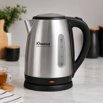 Electric kettle witn stain less stell