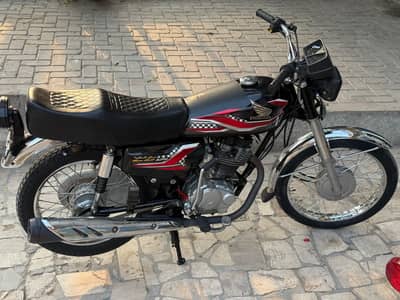 2013 model cg 125 converted to 2024