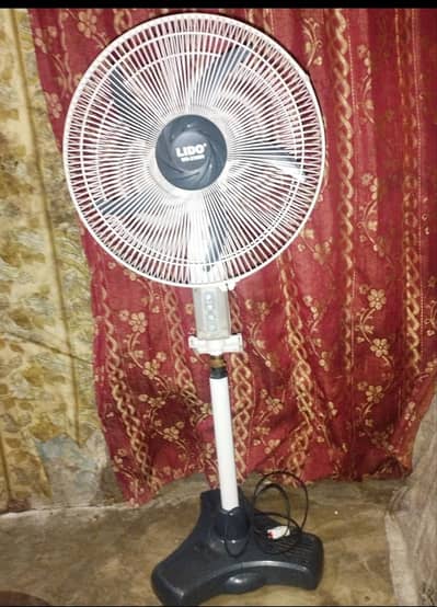 Rechargeable fan with Lithium ion Battery Pack