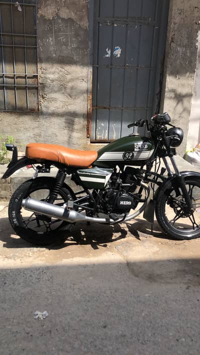 Hero honda 125 hours power self start