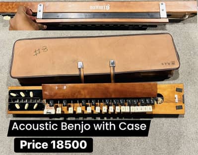 Banjo Benjo With case /Piano/Keyboard/Guitar/Amp/Melodion/