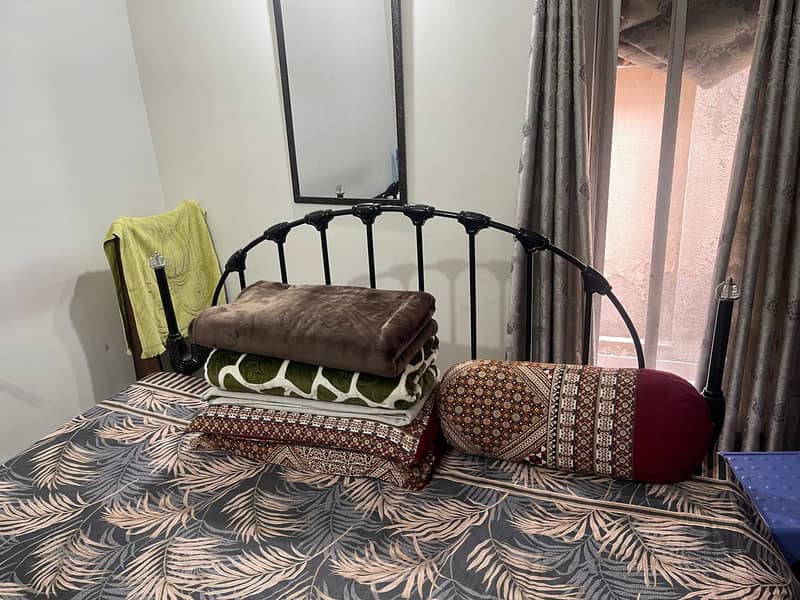 Solid Iron Bed 1