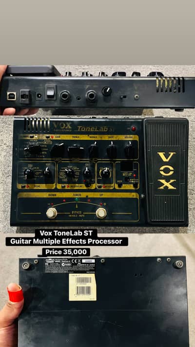 Vox Tonelab ST Guitar multi effects paddel/Piano/Keyboard/amp/Electric