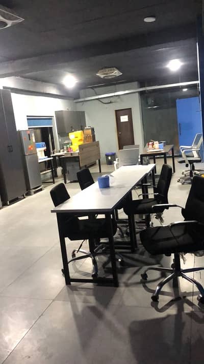 Commercial Furnished Space Available For Rent In Model Town On 3rd Floor With Lift