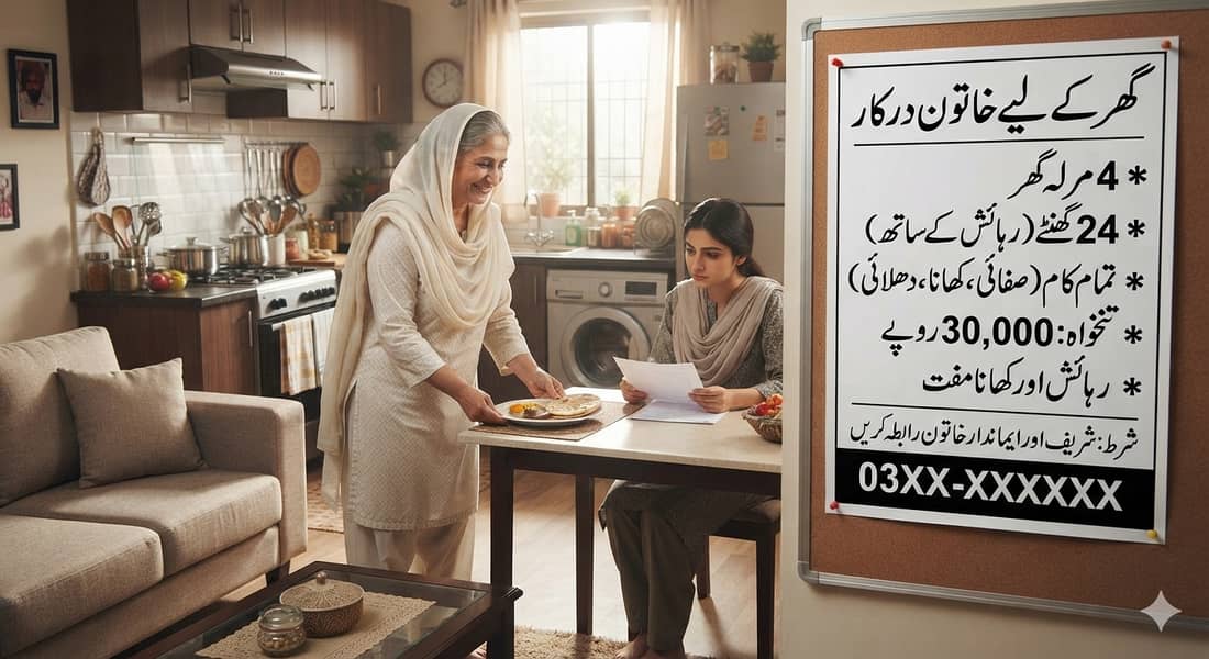 Full time maid required 0