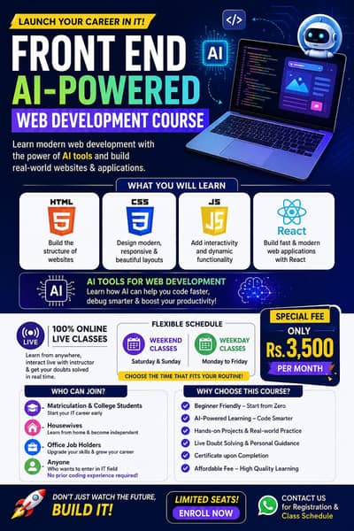  Become a Front-End Web Developer with AI! 