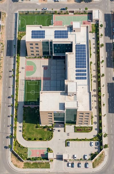 School Amenity 1225 Square Yards 150 Feet Wide Road Three Side Corner