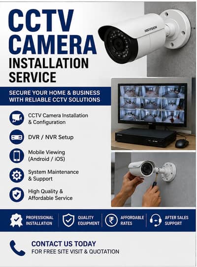 CCTV Camera Installation Service